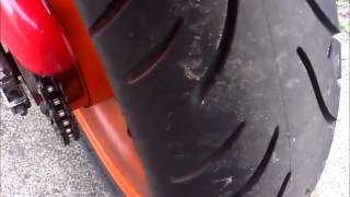 Bridgestone Battlax BT 023 Tyre Review  Fireblade [upl. by Linetta]