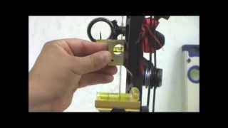 TRU BALL ARCHERY  Leveling AXCEL Achieve or AX Series Sight [upl. by Tatiania]