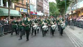 Schützenparade 2010 Grevenbroich Dienstagnachmittag [upl. by Ihdin952]