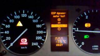 How to turn off ESP on Mercedes [upl. by Xer853]