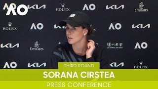 Sorana Cirstea Press Conference 3R  Australian Open 2022 [upl. by Marybeth]