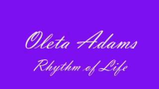 Oleta Adams The Rhythm of Life With Lyrics [upl. by Ococ]