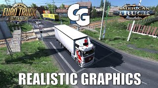 ETS2  ATS  My quotSecretquot to Realistic Graphics [upl. by Getraer]