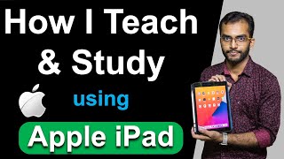 How I Teach amp Study using Apple iPad  Useful Apps amp Platforms  Using Apple Pencil 🔥 By Akash Dash [upl. by Haggerty]