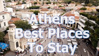 Where To Stay in Athens Greece  All The Best Hotels amp Places [upl. by Roman34]