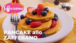 PANCAKE allo ZAFFERANO SOFFICI e GUSTOSISSIMI🥞💛 [upl. by Michaele]