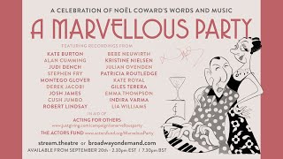 The Noël Coward Foundation Present A Marvellous Party [upl. by Emsoc265]