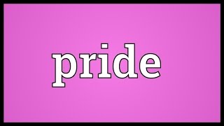 Pride Meaning [upl. by Edie177]