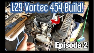 Parts overview James L29 Vortec 454 build Ep2 [upl. by Aisemaj184]