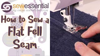 How to Sew a Flat Fell Seam [upl. by Thom]