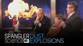 Dust Explosions  Cool Science Experiment [upl. by Sukhum]