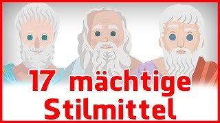 Rhetorische Stilmittel Die 17 wichtigsten Figuren einfach erklärt [upl. by Sybyl]