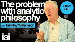 The Problem With Analytic Philosophy  Timothy Williamson Nivi Manchanda [upl. by Ttezzil]