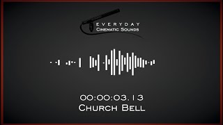 Church Bell  HQ Sound Effect [upl. by Yessydo]