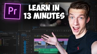 Premiere Pro Tutorial for Beginners 2022  Everything You NEED to KNOW [upl. by Zenas]