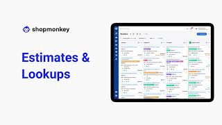 Shopmonkey Estimates amp Lookups  Auto Shop Management Software [upl. by Hedberg666]