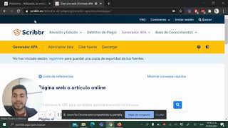 Citar páginas web en APA en 10 segundos [upl. by Ehtyde]