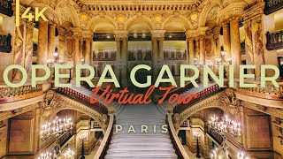 Opera Garnier 4K  Inside Paris Opéra [upl. by Enoek]