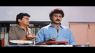 Ravichandran Preparing Dosa Comedy Scene  Prema  Mandya Ramesh  Kanasugara Kannada Cinema [upl. by Ozmo]