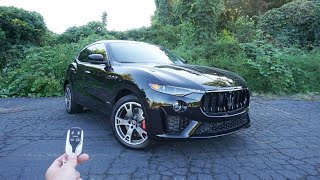 2020 Maserati Levante S Gransport Start up Exhaust Test Drive and Review [upl. by Mcilroy]