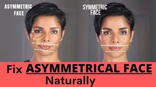 You Can FIX ASYMMETRICAL FACE NATURALLY by making these 5 CHANGES [upl. by Auoy]