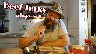 Beef Jerky quot Trockenfleischquot daheim im Ofen herstellen [upl. by Timotheus]