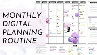 How I Plan My Month Using OneNote  DIGITAL PLANNING 101 [upl. by Dnalkrik909]