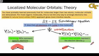 0303 Localized Molecular Orbitals and NBO Theory [upl. by Mir]