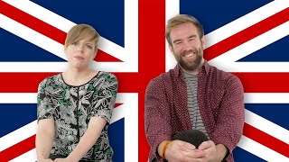 TRUTH or MYTH Brits React to Stereotypes [upl. by Rebmetpes229]