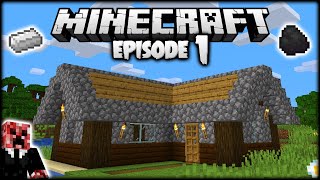 Beginning a NEW Minecraft Adventure  Lets Play Minecraft Survival  Episode 1 [upl. by Nolubez486]