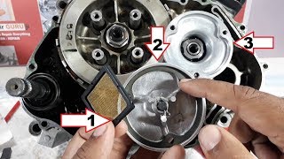 How to clean Oil Filter of your Motorcycle [upl. by Alyal]