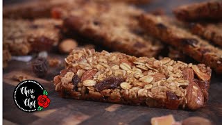 Crunchy Oats And Honey Granola Bar Recipe 🍯 Quick amp Easy [upl. by Dulcinea]