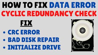 How to Fix Data Error Cyclic Redundancy Check [upl. by Witcher]