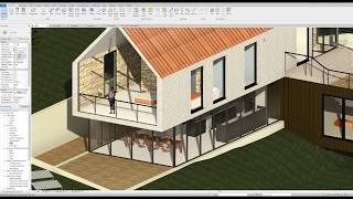 Using Realistic Views in Revit [upl. by Nojram]