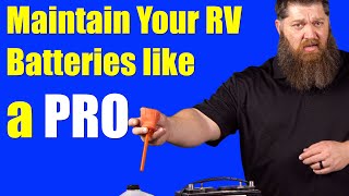 Maintain your RV Batteries like a PRO [upl. by Amehsat280]