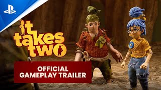 It Takes Two – Official Gameplay Trailer  PS5 PS4 [upl. by Ellerud]