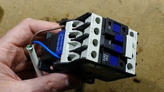 eBay CJX2 industrial contactor teardown [upl. by Ahsahs]