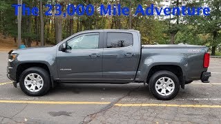 2016 Chevy Colorado Review 23000 Miles [upl. by Skardol311]