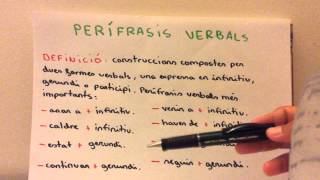 Les perífrasis verbals [upl. by Annaear]