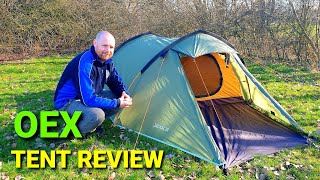 oex jackal lll  reviewing a 3 man camping tent [upl. by Esina]