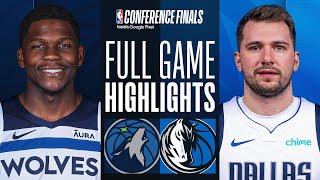 3 TIMBERWOLVES at 5 MAVERICKS  FULL GAME 4 HIGHLIGHTS  May 28 2024 [upl. by Aivatahs644]