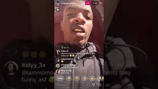 FBG WOOSKI Almost Gets Into Action While Waiting On His Ride Lol [upl. by Nelav]