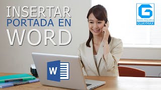 Insertar portada en Word [upl. by Eixam530]