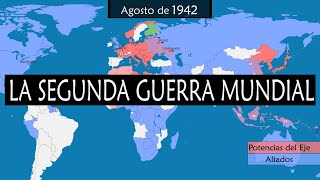 La Segunda Guerra Mundial  Historia y resumen en mapas [upl. by Sophi]