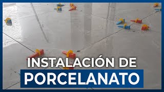 ¿CÓMO INSTALAR PORCELANATO O MAYOLICA EN TU VIVIENDA [upl. by Harriman]