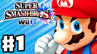 Super Smash Bros Wii U  Gameplay Walkthrough Part 1  Mario Nintendo Wii U Gameplay [upl. by Ettore737]