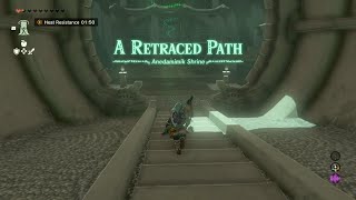 Anedamimik Shrine quotA retraced pathquot All chests Zelda TOTK [upl. by Siahc]