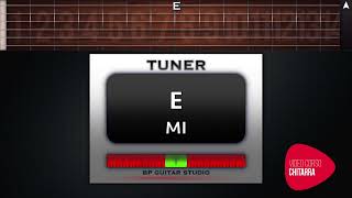 ACCORDATORE CHITARRA ONLINE  GUITAR TUNER ONLINE [upl. by Ahsikad]