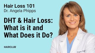 DHT Dihydrotestosterone amp Hair Loss  What is it and What Does it Do [upl. by Adnilak]