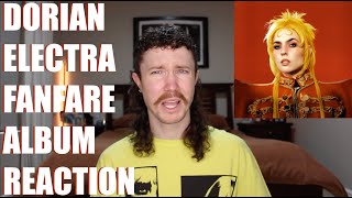 DORIAN ELECTRA  FANFARE ALBUM REACTION [upl. by Anitnauq]